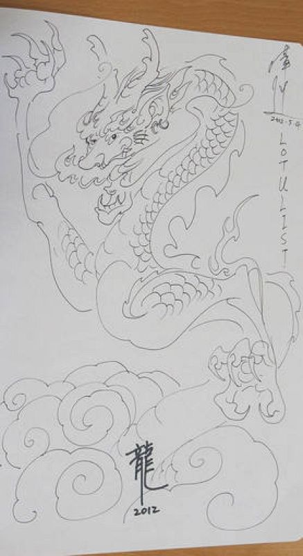  Dedicatoria de la joven artista china, Lotulist