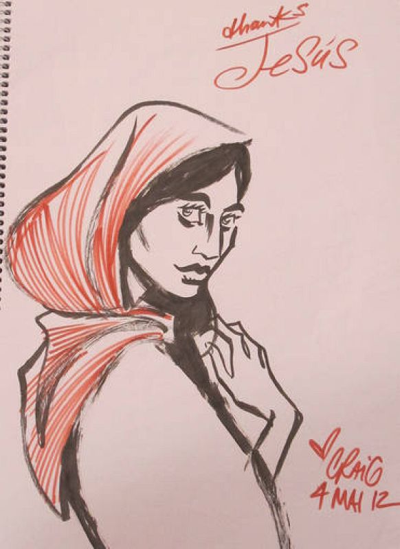  Dedicatoria de Craig Thompson ('Habibi')