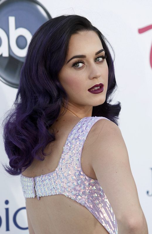 Recording artist Katy Perry poses on the red carpet at the 2012 Billboard Music Awards in Las Vegas
