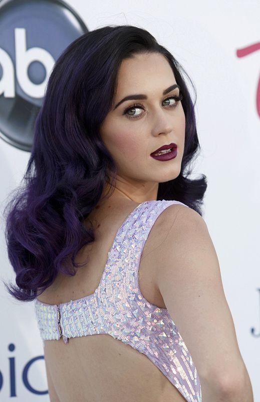 Recording artist Katy Perry poses on the red carpet at the 2012 Billboard Music Awards in Las Vegas