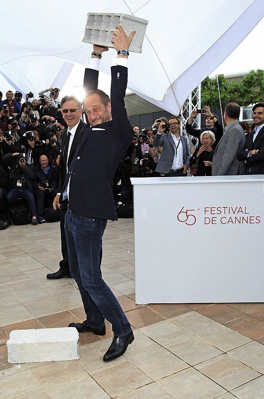 El actor Benoit Poelvoorde durante el photocall de la película "Le Grand Soir"