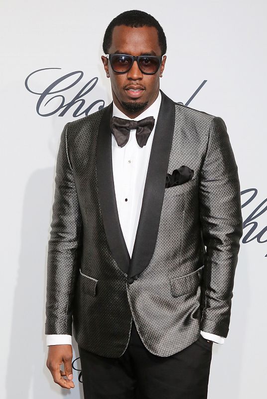 El cantante Sean J. Combs (P. Diddy) en una de las fiestas de Cannes.