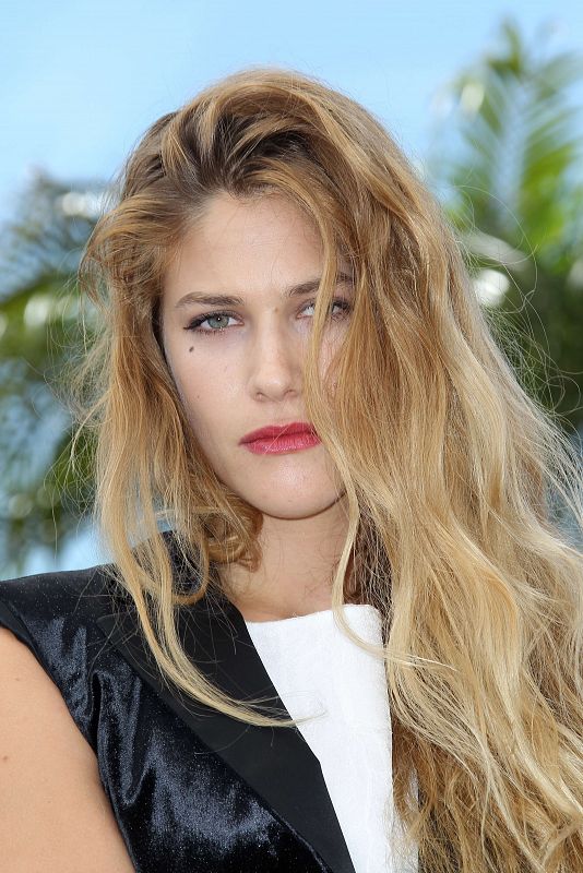 La actriz italiana Tea Falco durante el photocall de "Io e Te" (Me and You), en Cannes