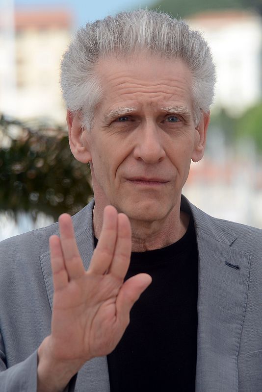 El director canadiense, David Cronenberg, posa durante el photocall de su película "Cosmopolis", en Cannes