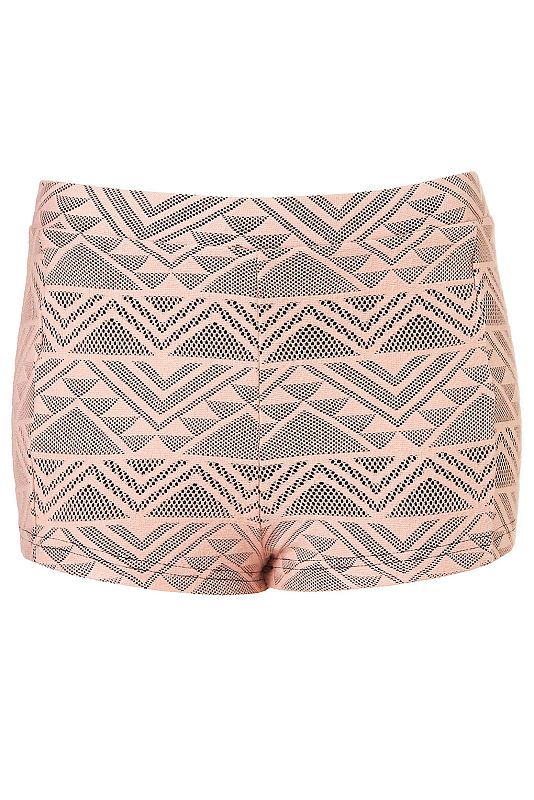 Short rosa con estampado navajo, Topshop (27,08 EUR)
