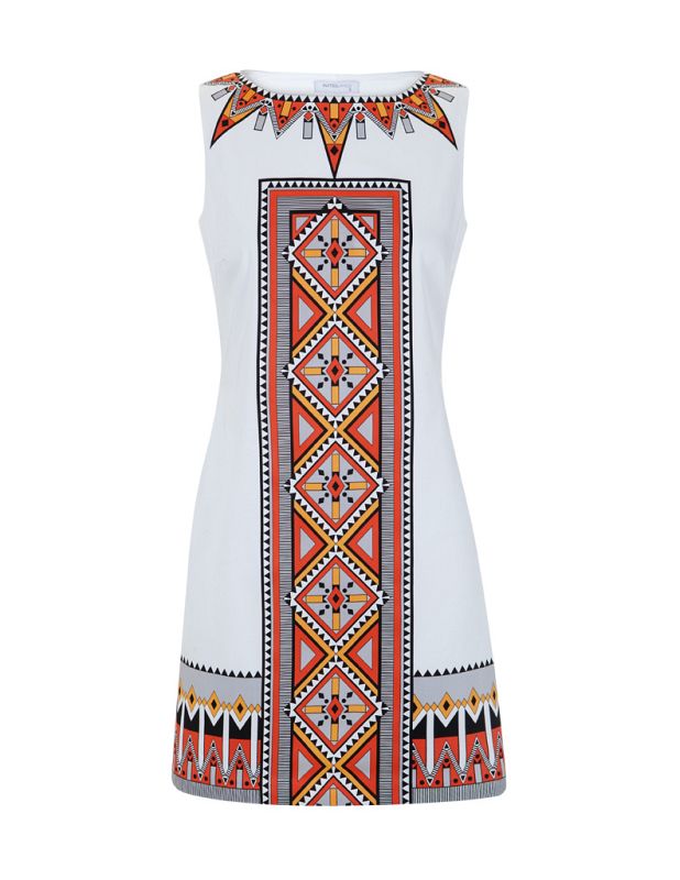 Vestido print étnico. Suiteblanco. (32,99 EUR)