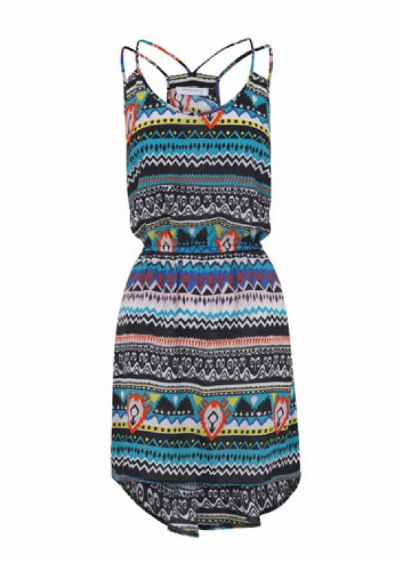 Vestido estampado étnico de Suiteblanco (25,99 EUR)