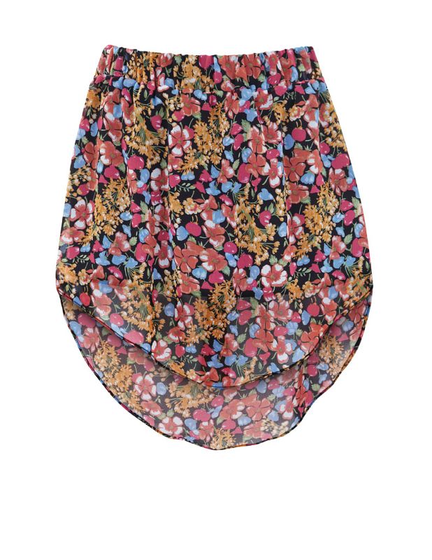 Minifalda estampada de Blanco (19,99¿)