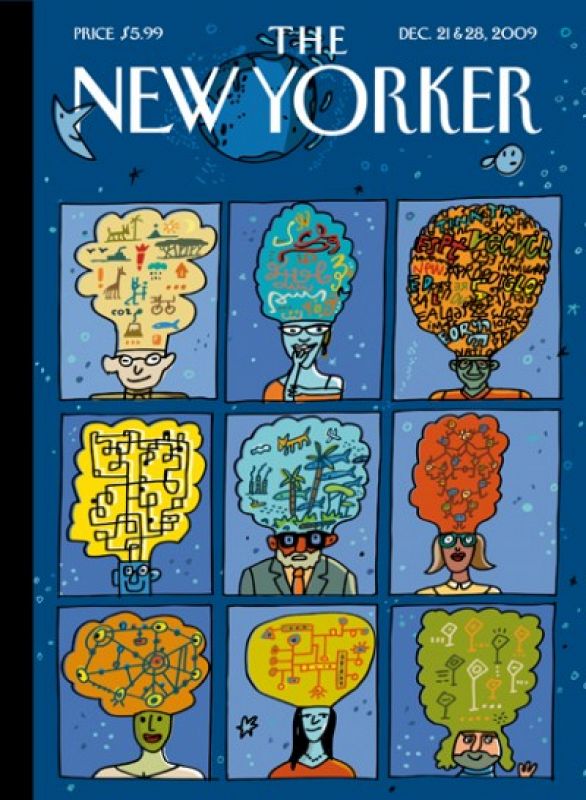 Portada de Javier Mariscal para 'The New Yorker' (2009)