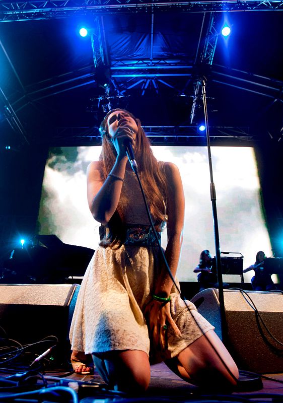 Lana del Rey arrollidada