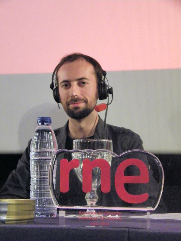 Nacho Rodríguez, finallista con 'A phaedophile'