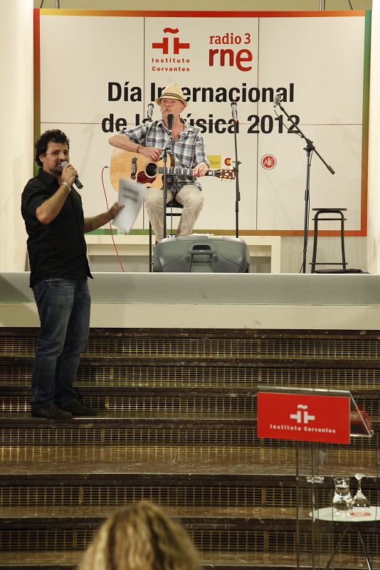 Batalla de bandas en el Instituto Cervantes: Sergio Makaroff