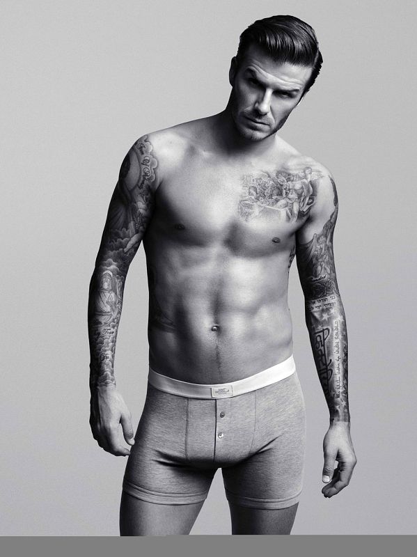 Beckham en calzoncillos
