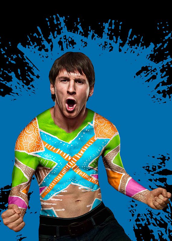 Messi en el anuncio de Pepsi
