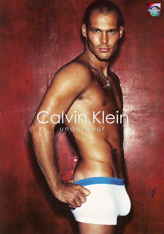 Ljunberg no solo sabía posar. Fue jugador de fútbol, hockey sobre hielo y balonmano...¡Qué chico tan completo!