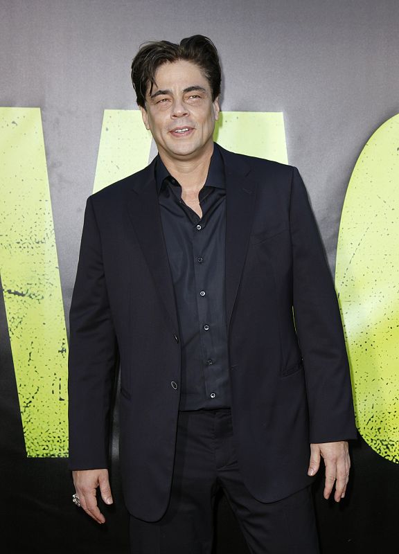 Benicio Del Toro, otro de los protagonistas de 'Salvajes'