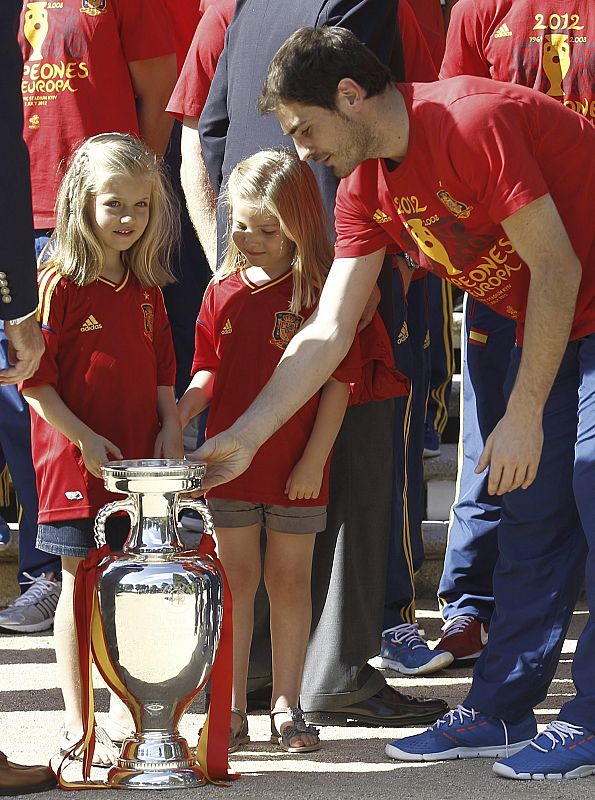 RECEPCIÓN SELECCIÓN ESPAÑOLA EN PALACIO DE LA ZARZUELA