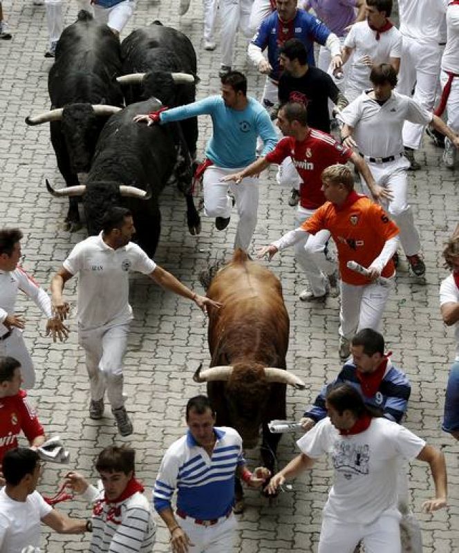 CUARTO ENCIERRO DE LOS SANFERMINES 2012