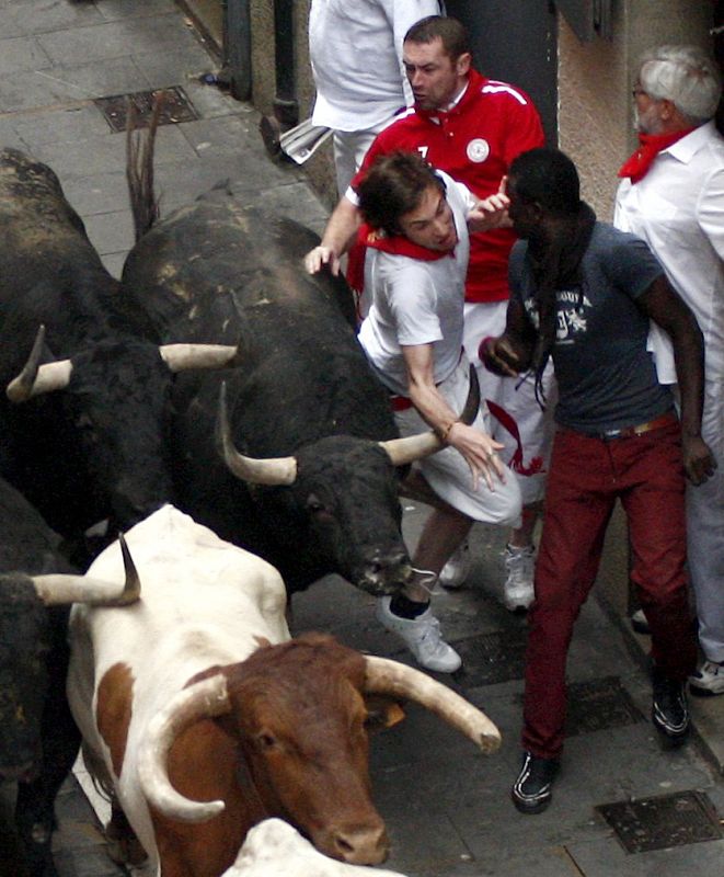 QUINTO ENCIERRO DE LOS SANFERMINES 2012