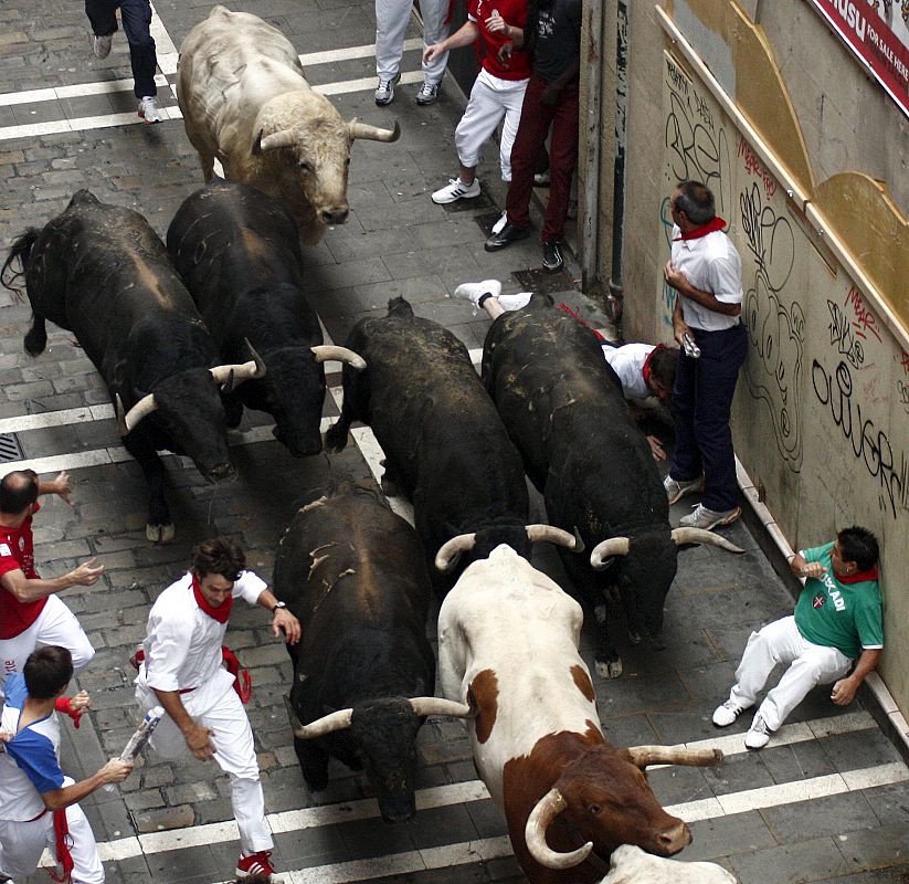 QUINTO ENCIERRO DE LOS SANFERMINES 2012