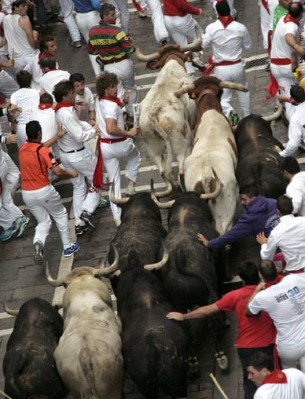 QUINTO ENCIERRO DE LOS SANFERMINES 2012