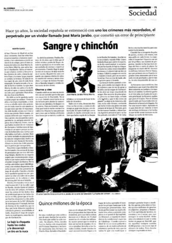 La huella del crimen - Jarabo - El caso en la prensa