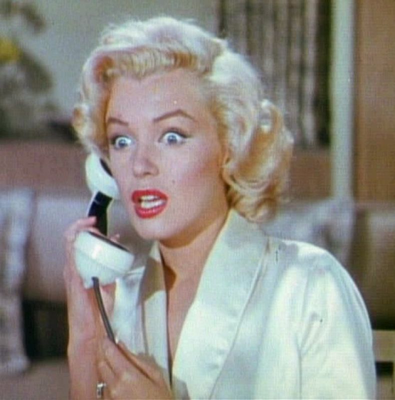 Fotograma de Marilyn Monroe en el filme 'Los caballeros las prefieren rubias', 1953.