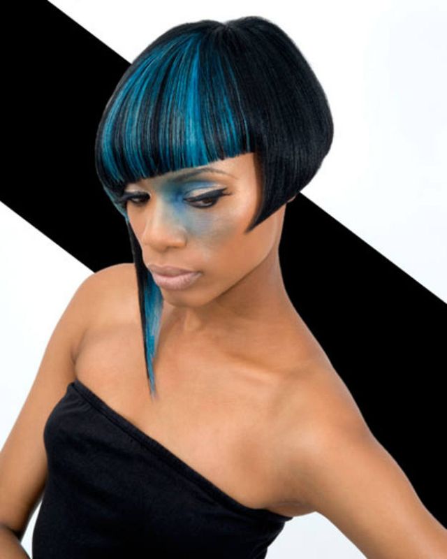 Peinado asimétrico de media melena - Hype Coiffure