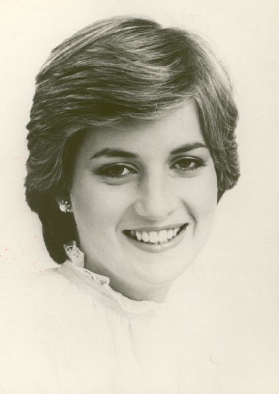 Retrato de la princesa Diana