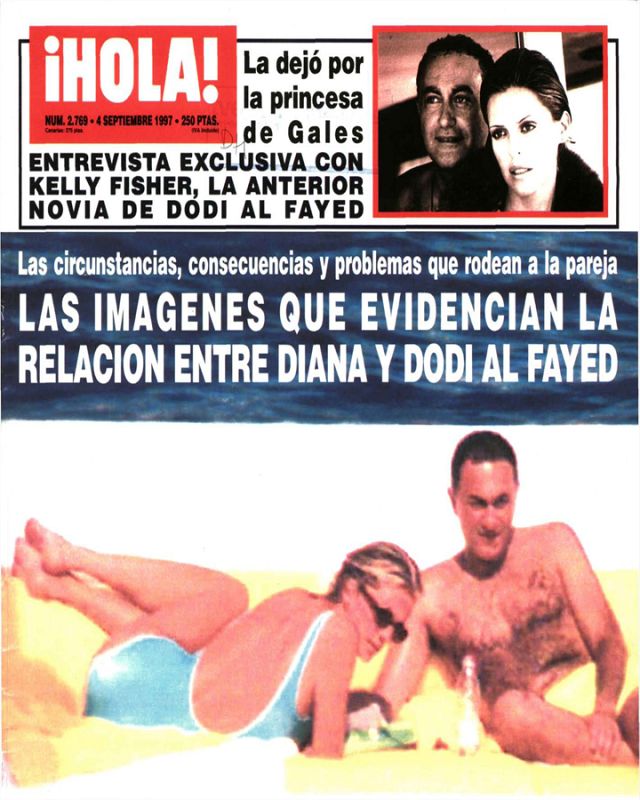 Portada de la revista 'Hola'  4 de septiembre de 1997