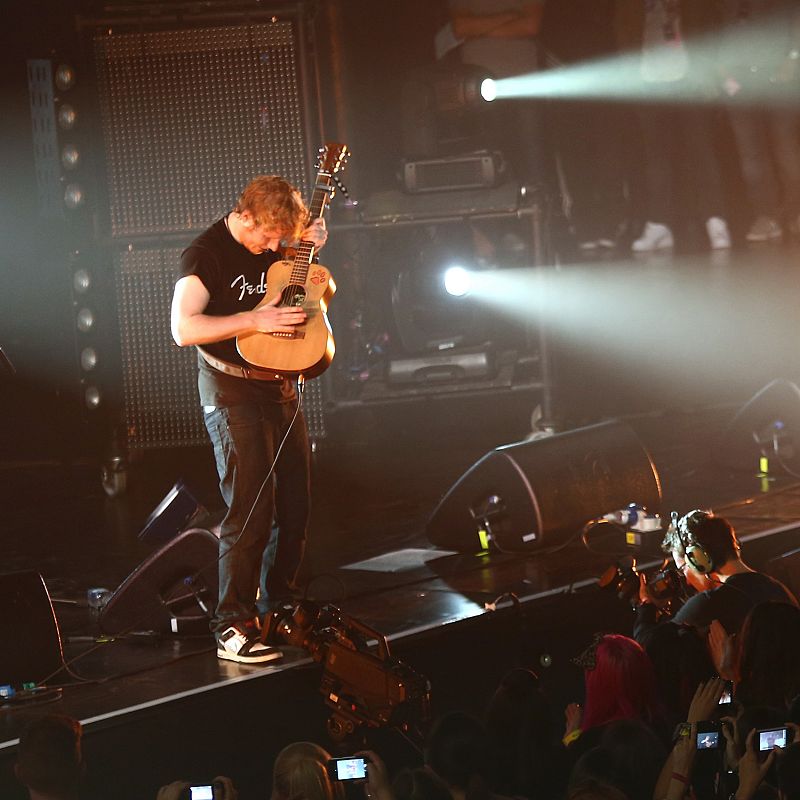 Ed Sheeran en el iTunes Festival 2012