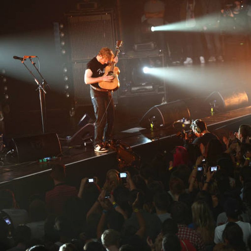 Ed Sheeran en el iTunes Festival 2012 
