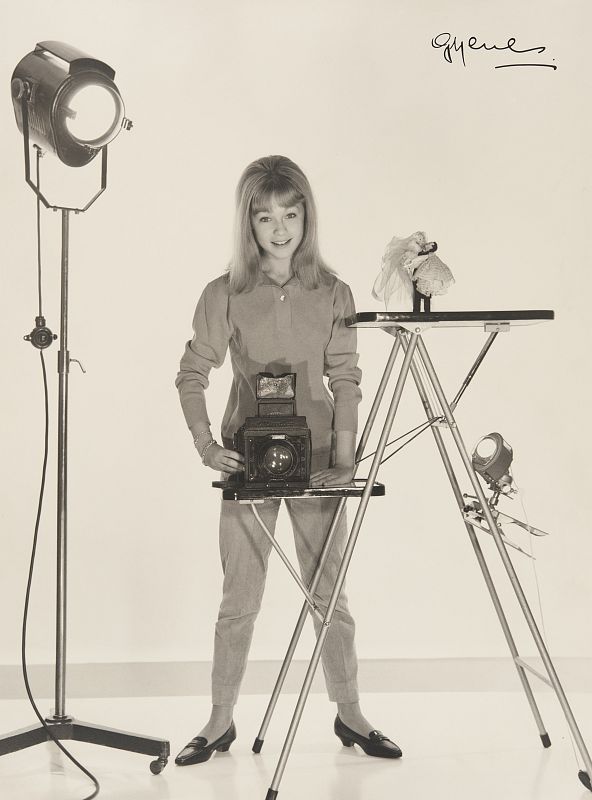 La cantante Marisol, en 1962