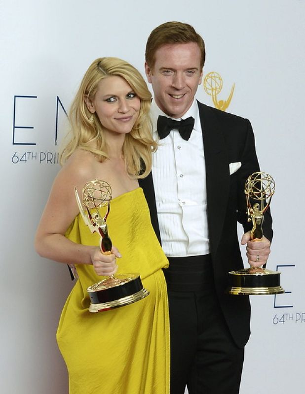 Claire Danes y Damien Lewis