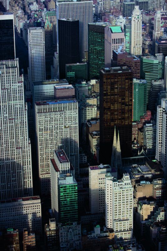  Vista aérea del libro 'Nueva York. Arquitectura desde el cielo', deYann Arthus-Bertrand y John Tauranac