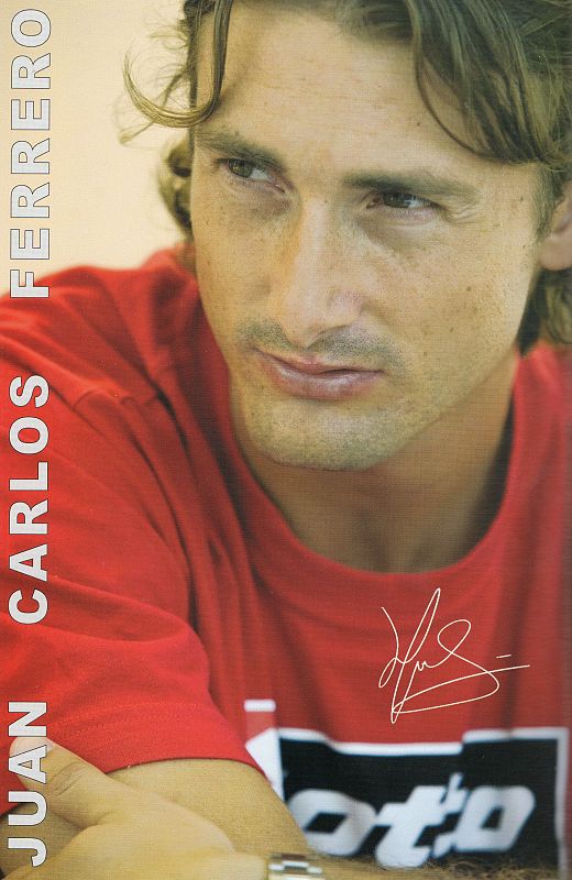 Imagen del gran Juan Carlos Ferrero