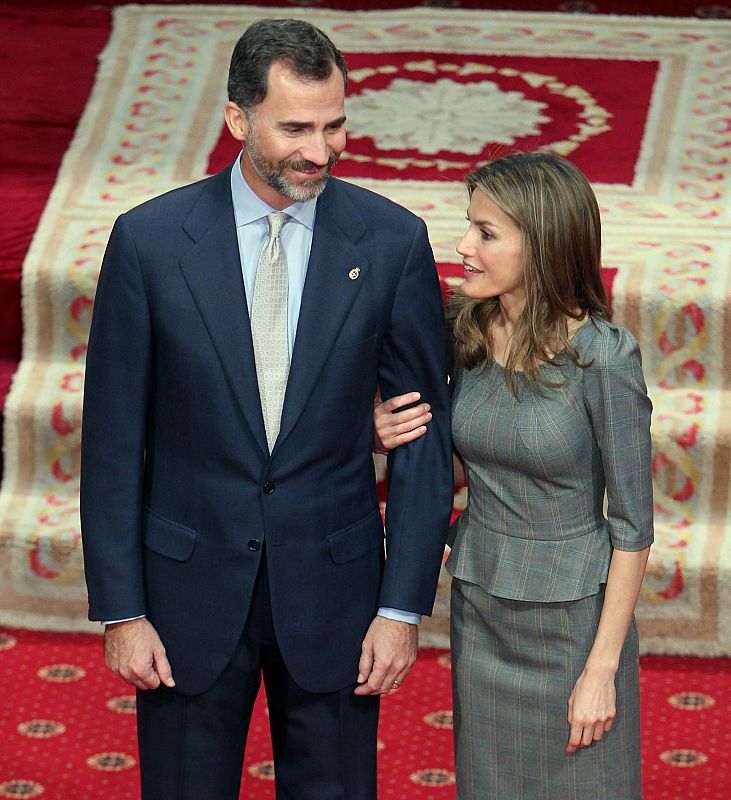 LOS PRÍNCIPES DE ASTURIAS RECIBEN EN AUDIENCIA A LOS GALARDONADOS CON LOS PREMIOS PRÍNCIPE DE ASTURIAS