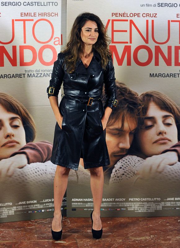 Penélope Cruz en la première de 'Venuto al mondo'