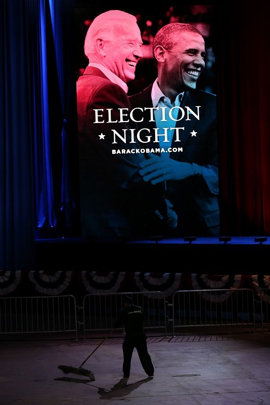 President Obama Holds Election Night Event In Chicago