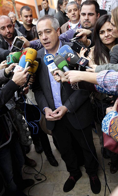 DECLARACIONES DE PERE NAVARRO TRAS VOTAR