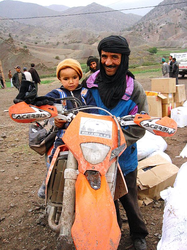 Ayuda a los niños del Atlas