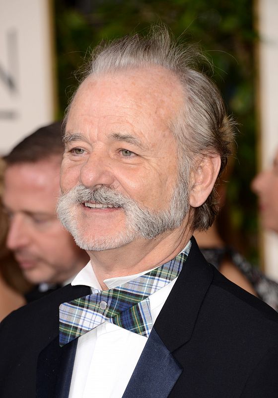 Bill Murray asiste a la entrega de premios de los 70 Globos de Oro