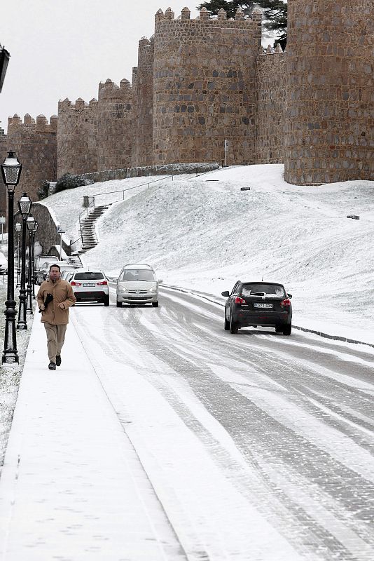 Temporal de nieve en Ávila