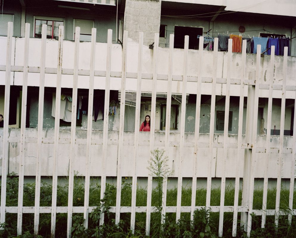 Scampia. Nápoles. La vela azul. 2010.