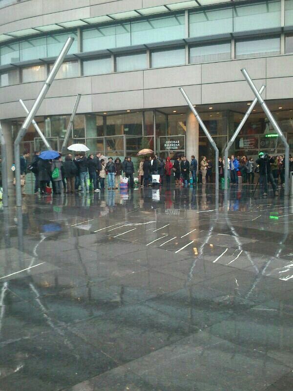 Cola del casting de MasterChef en Bilbao.