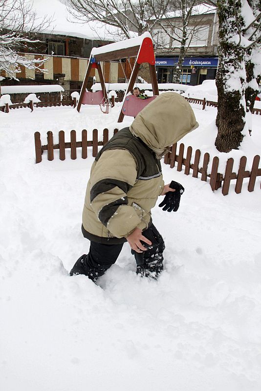 Galicia en alerta amarilla por el temporal de viento y nieve