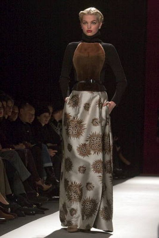  Desfile de Carolina Herrera, colección OI 2013/14. 