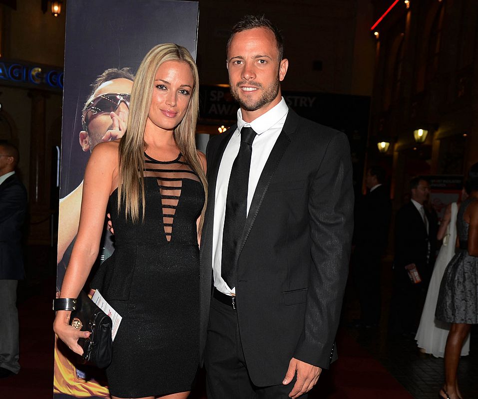 Oscar Pistorius y Reeva Steenkamp, en otra foto juntos.