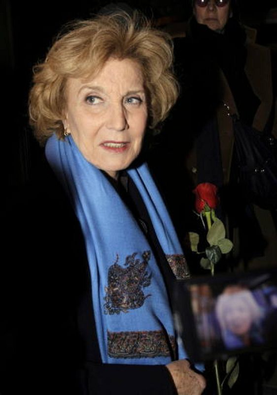 CAPILLA ARDIENTE DE MARÍA ASQUERINO EN EL TEATRO ESPAÑOL