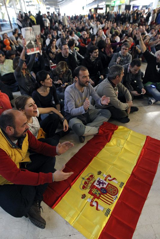 Los manifestantes no tenían autorización de la Delegación del Gobierno